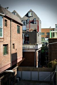 Casa tipo loft "The Black" - construcción de 4 pisos moderna en la