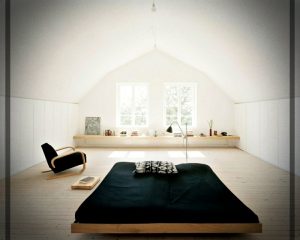 dormitorio minimalista