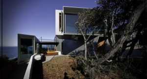 Fachadas de madera moderna