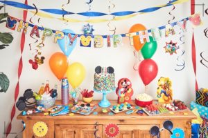 decoracion de cumpleaños mickey mouse