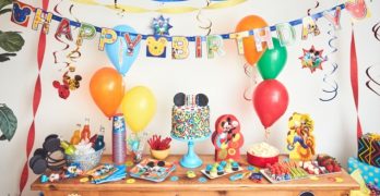 decoracion de cumpleaños mickey mouse