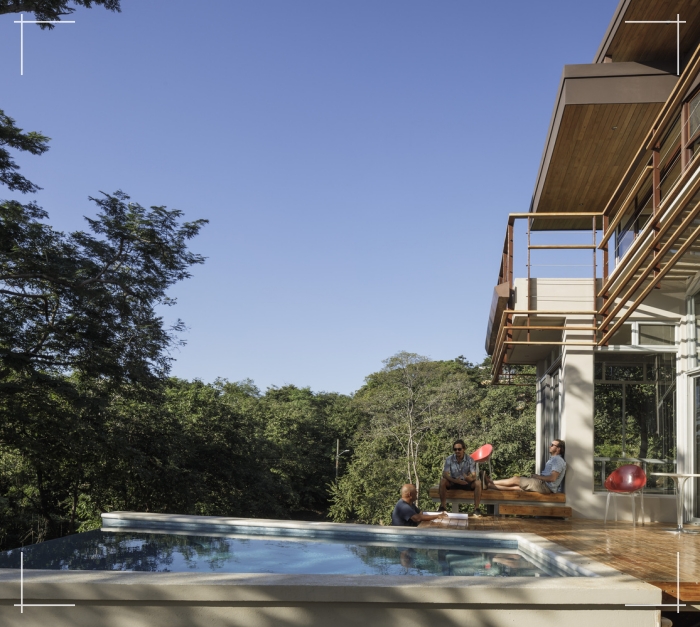 fachadas de casas modernas de 2 plantas