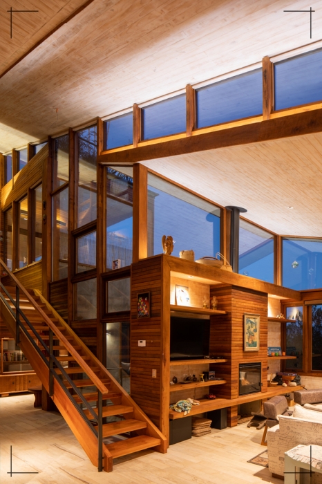 diseño interior de madera