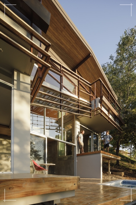 fachadas de casas modernas de 2 plantas