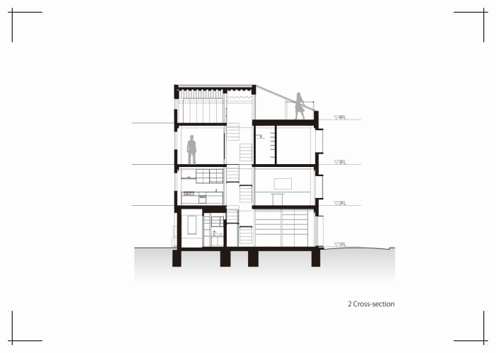 planos de casa sencilla de 3 pisos