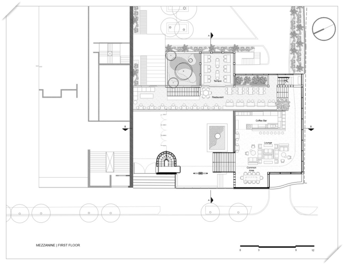 plano de local comercial