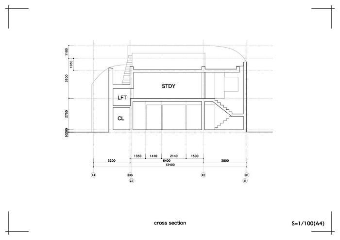 plano de casa de concreto