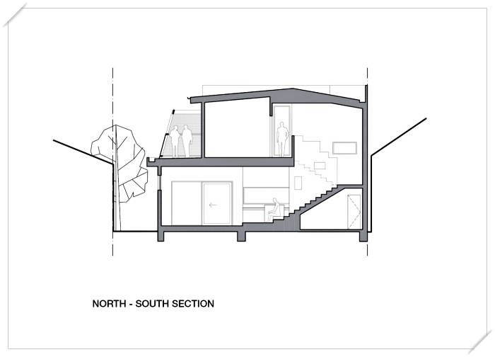 plano de casa contemporánea