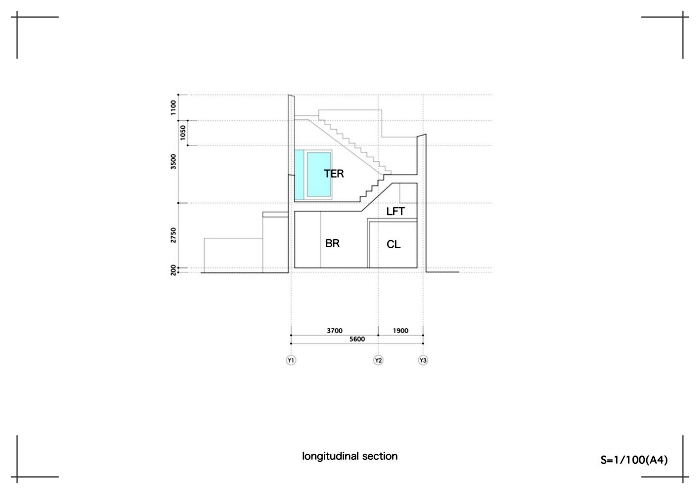 plano de casa de concreto