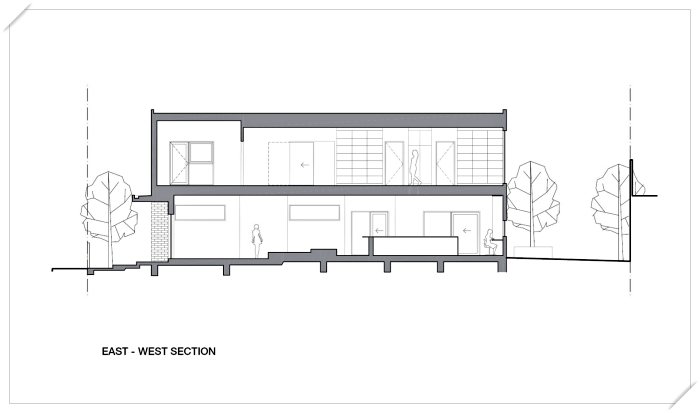 plano de casa contemporánea