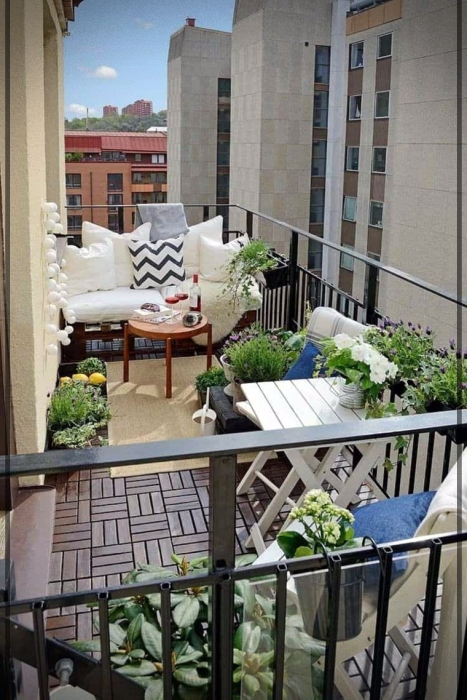 balcones y terrazas modernas