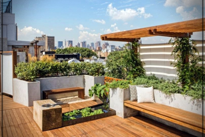 balcones y terrazas modernas