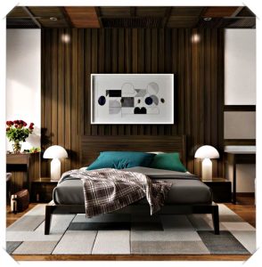 diseño interior de madera