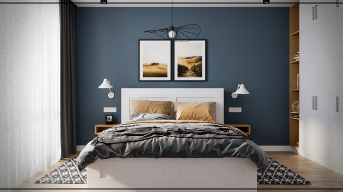 dormitorios color azul