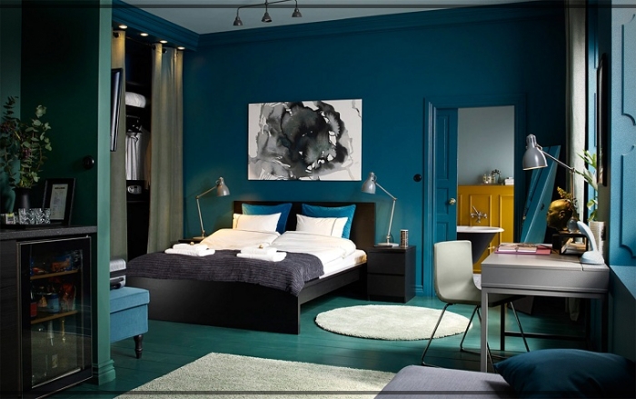 dormitorios color azul