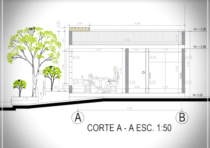 planos de casa minimalista moderna