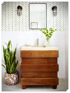 plantas para el baño