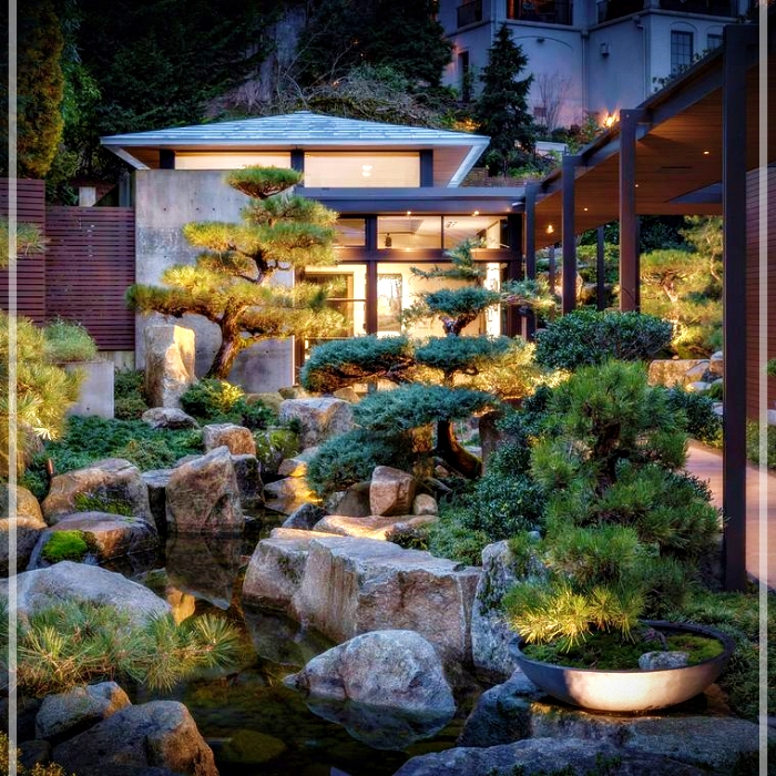 como hacer un jardín japonés en casa