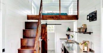 escaleras de madera para interior