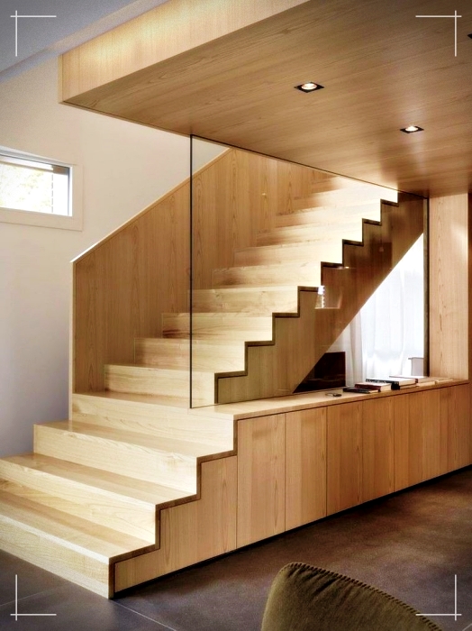 iluminación para escaleras