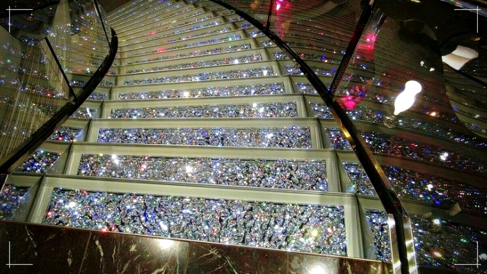 iluminación para escaleras