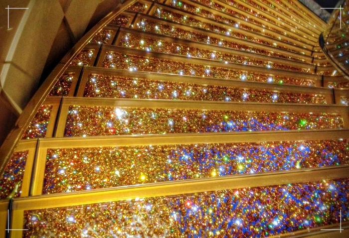 iluminación para escaleras