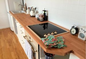 encimeras de madera para cocina