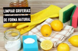 limpiar los grifos de forma natural