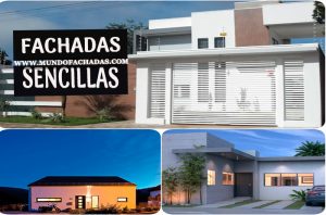 fachadas sencillas y bonitas de casas