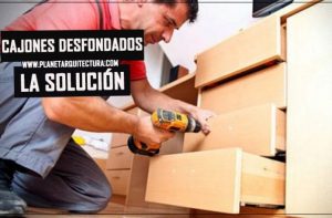 como arreglar un cajón desfondado