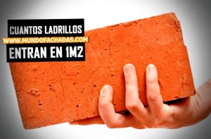 cuantos ladrillos entran en un metro cuadrado