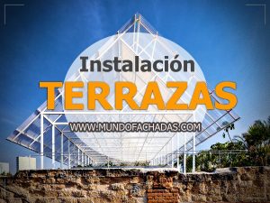 instalación de terrazas