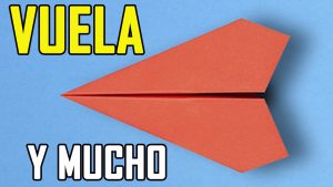 como hacer un avion de papel