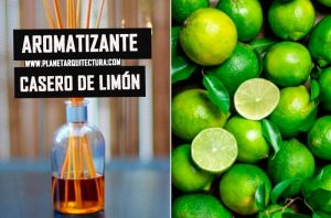 aromatizante casero de limón