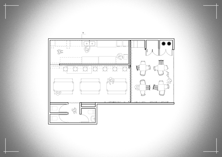 plano para local comercial pequeño