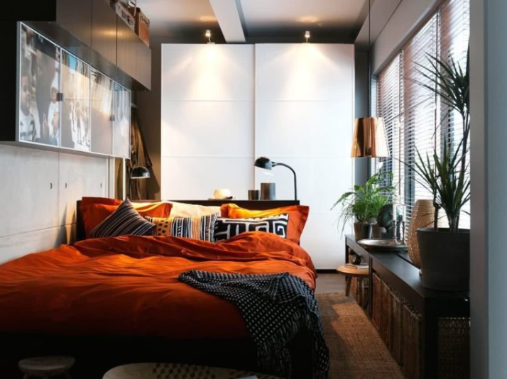 Dormitorios pequeños modernos