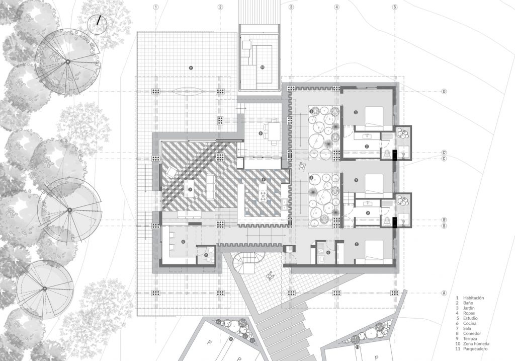 Planos de casas de ladrillo