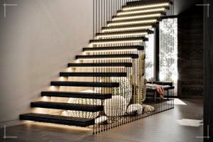 escaleras modernas para interiores