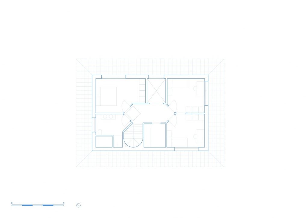 Plano de casa sencilla pequeña