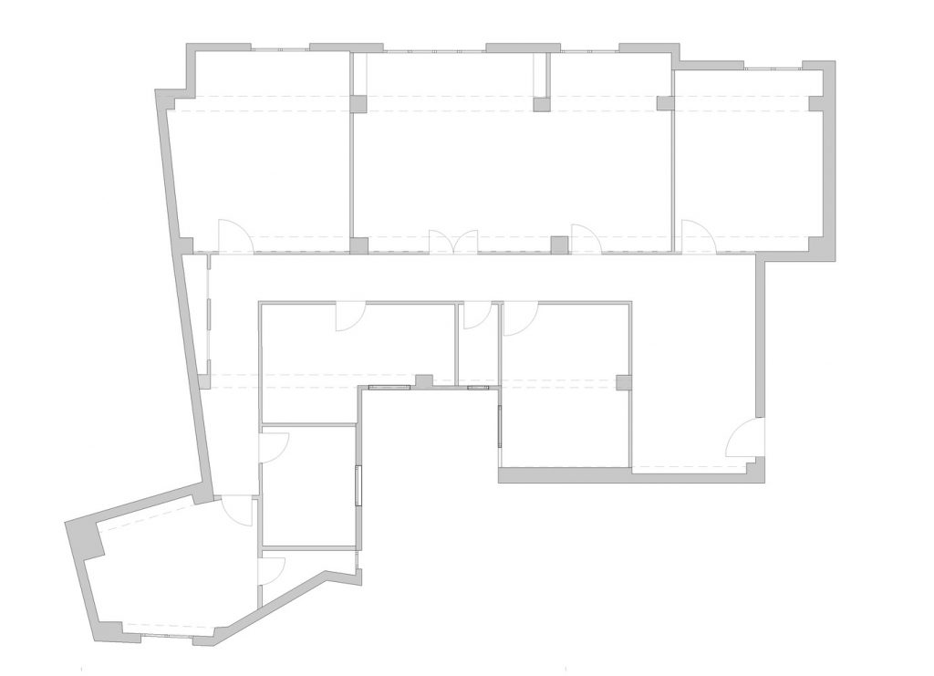 Plano de reforma integral de una vivienda