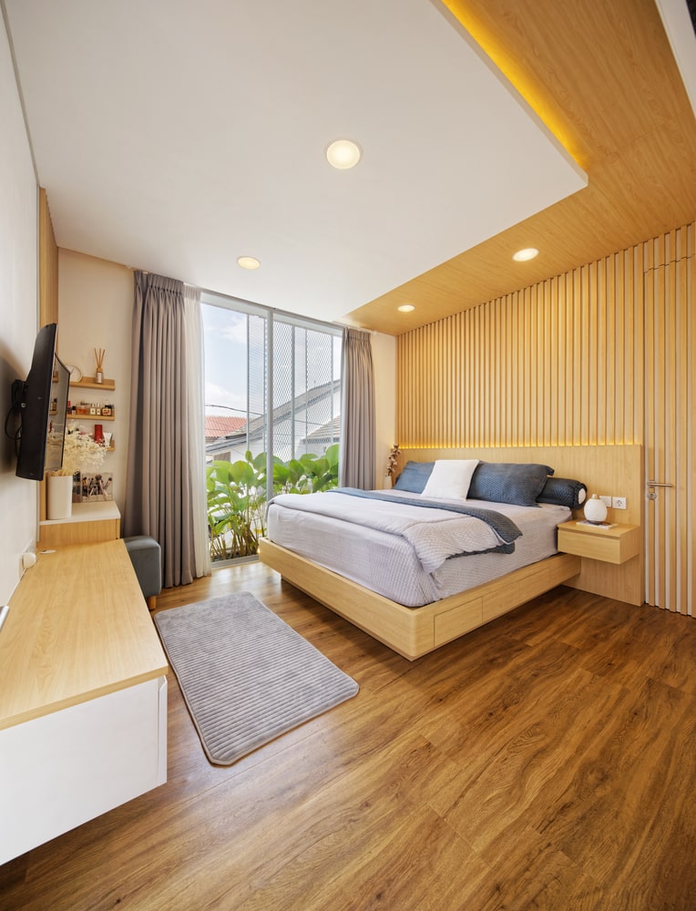 Dormitorios modernos en madera