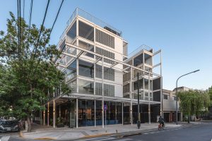 fachadas de edificios de apartamentos