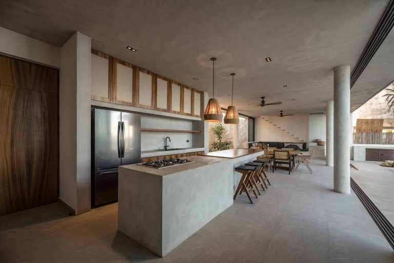 Proyecto de casa minimalista moderna: interiores y planos