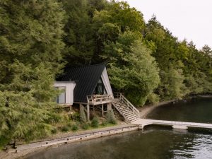 cabañas modernas rústicas