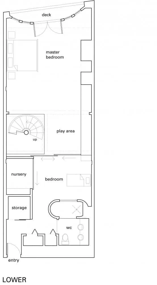 plano de apartamento planta baja