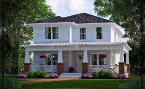 fachadas de casas americanas