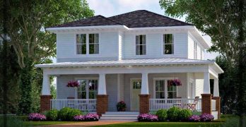 fachadas de casas americanas
