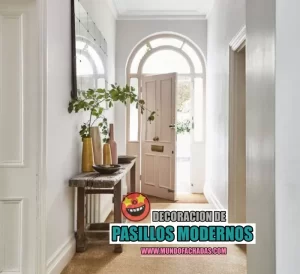 decoracion de pasillos modernos
