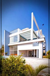 fachadas de casas de playa modernas