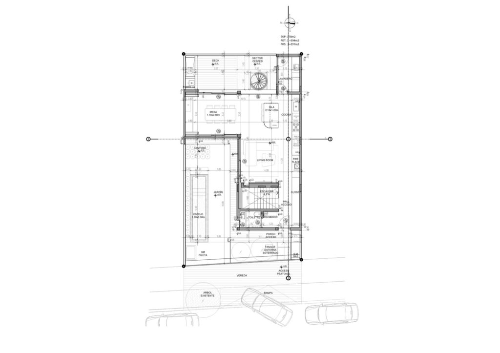 plano de casa moderna